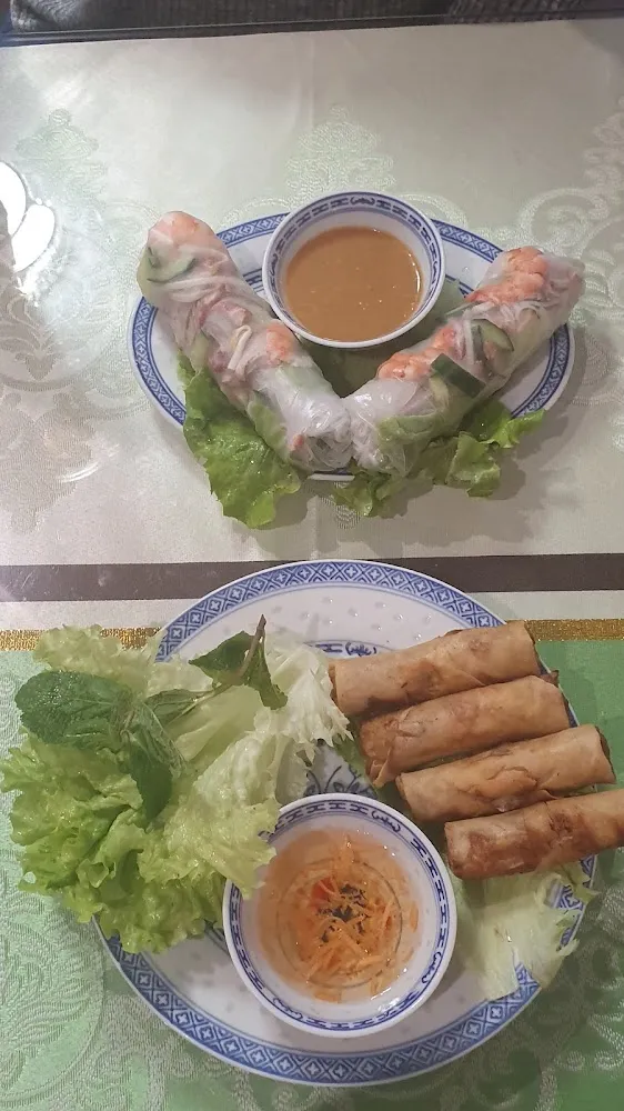 Rouleaux de Printemps Et Nems Poulet